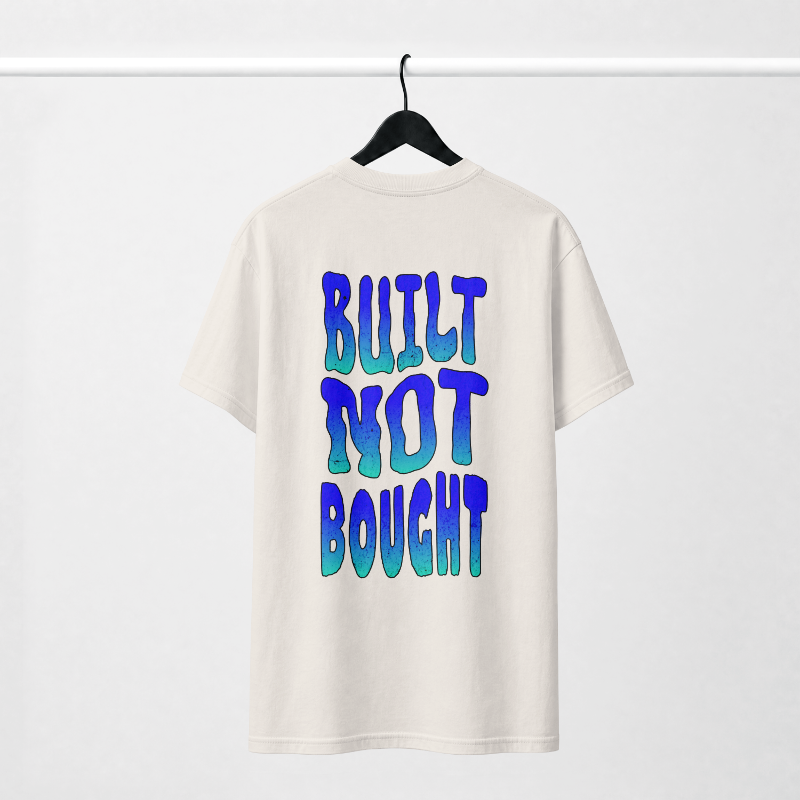 Built Not Bought Tee - Ocean